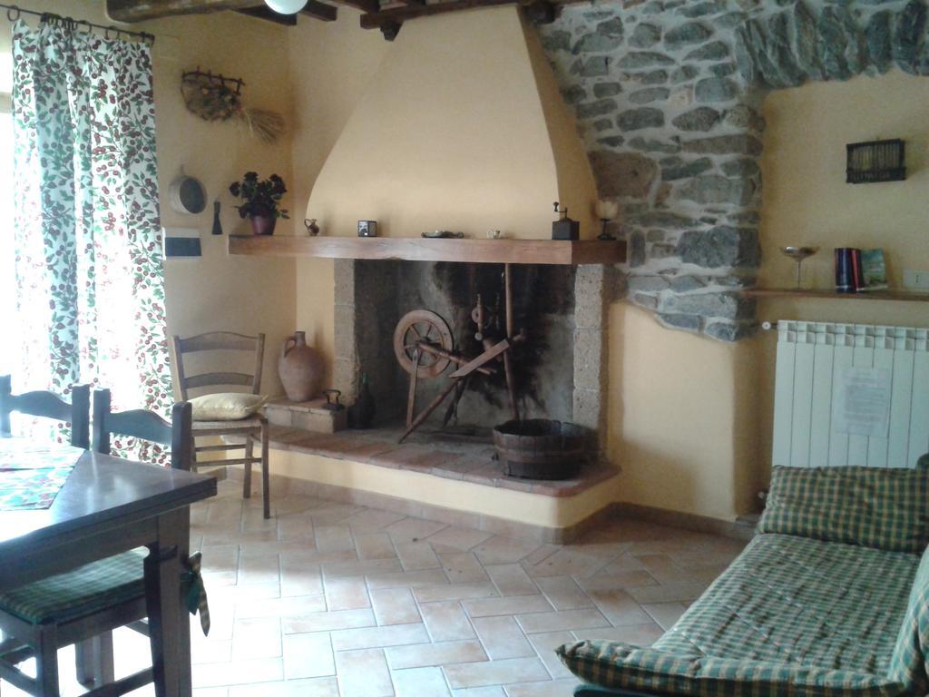 Agriturismo Cantinaccia Di Sopra Pitigliano Værelse billede