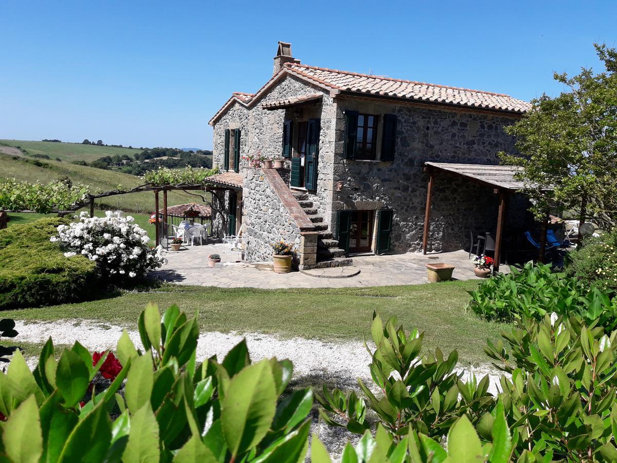 Agriturismo Cantinaccia Di Sopra Pitigliano Eksteriør billede